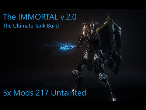 Wolcen 1.1.4.4 The IMMORTAL v.2.0. The Ultimate Tank Build. 5x Mod 217 Untainted Run.