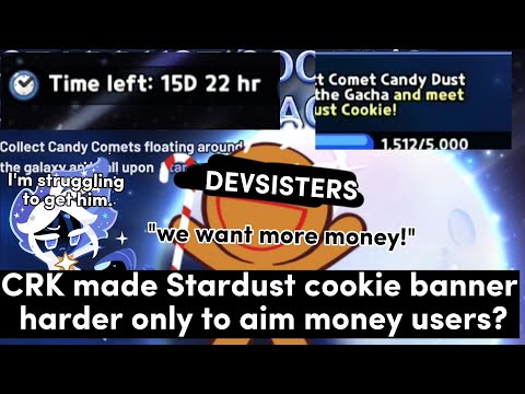 Did CRK really aim for money users in Stardust cookie banner?.. - Cookie Run: Kingdom