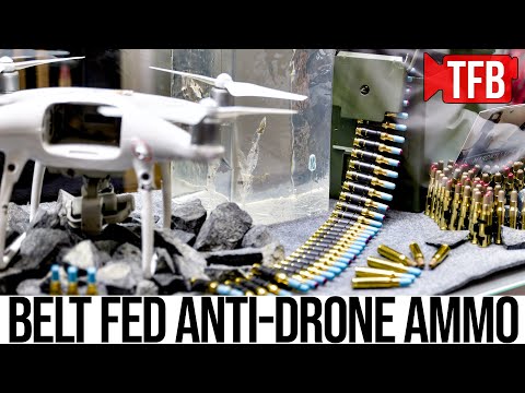 New Belt-Fed URBAN DRONE DEFENSE (UDD) Ammo by RWS | IWA 2025