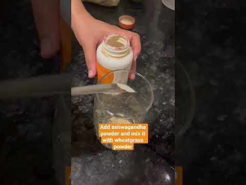 Magic potion for skin| acne| skincare | ashwagandha #wheatgrassbenefits #ashwagandha #skincare #acne