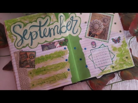 Bullet Journal || September set up Complete Flip Through || Monthly Tracker || Journaling