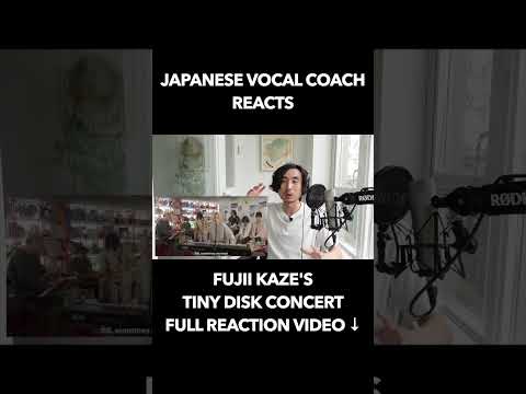 Vocal Coach Reacts to Fujii Kaze’s Tiny Desk Concert | Short Analysis