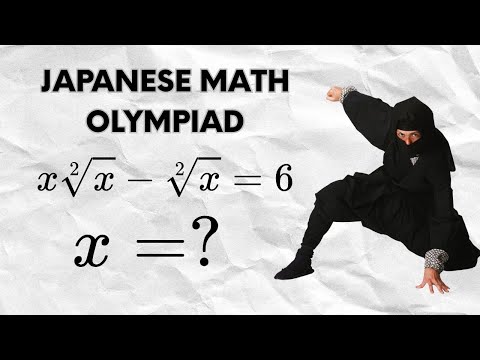 Japanese | Olympiad Algebra Problem | Learn Two Methods