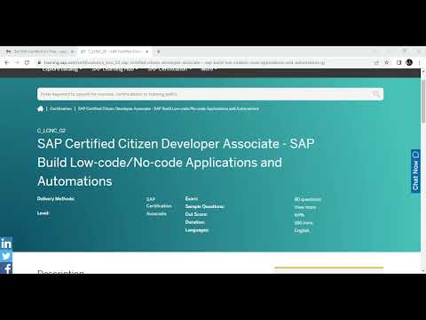 Free SAP Certification Details | How to become SAP Certified |