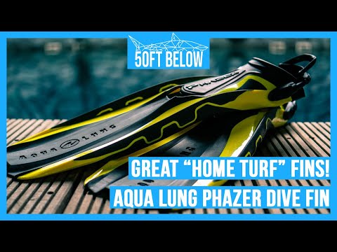 Aqua Lung Phazer Fins Review | Great "Home Turf" Fins! | Scuba Gear Review