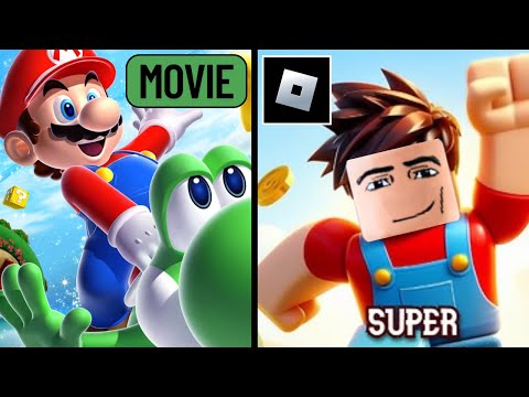 Playing ROBLOX GAMES BASED on MOVIES