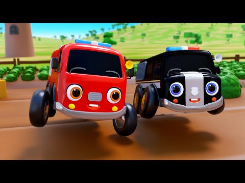 Finger Family | Learn Animals Name | Animal Family Bus Song | Nursery Rhymes & Kids Songs