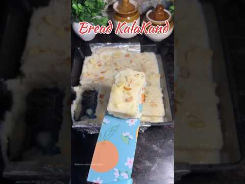 Bread Kalakand | Instant Bread Se Banao Tasty Mithai | Easy Bread Kalakand Recipe | #shorts