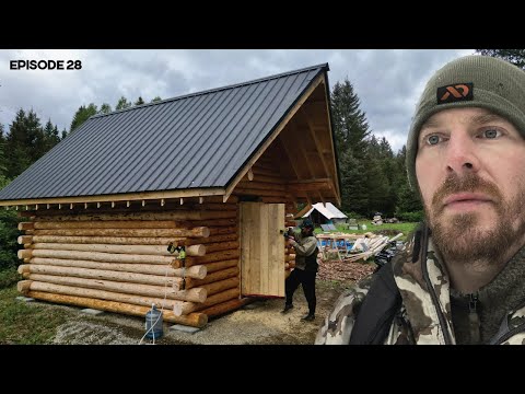 Log Cabin Build on Off-Grid Homestead |EP28|