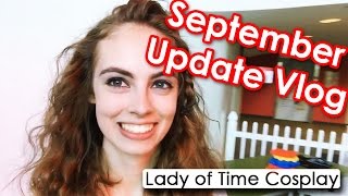September Update Vlog: Disney World, More Cosplay Progress, & Weird Al!