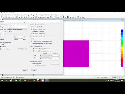 Isolated Footing Design in Safe 2016 Part 3
