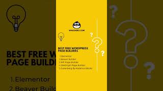 Best Free WordPress Page Builders