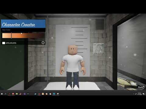 Roblox Leaked Charater creation Like gta