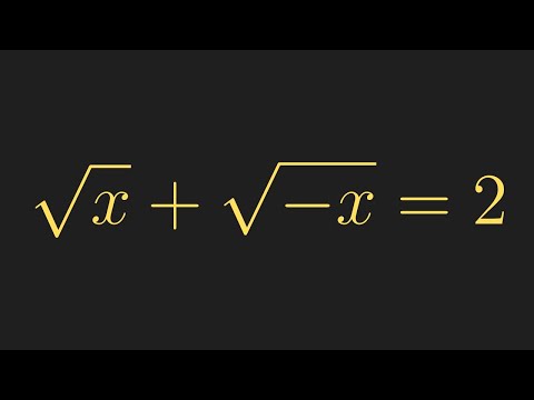 Solving this MATH OLYMPIAD EQUATION | You should learn this math trick!
