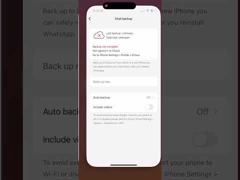 FIX: WhatsApp Backup stuck at uploading 0% #IOS18 #Bugs #Whatsapp #whatappbackup #icloud