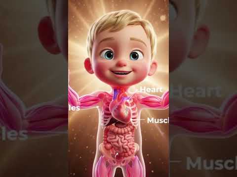"When a Child Eats a Banana 🍌 | Inside the Body | 3D Educational Animation for Kids"