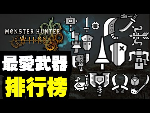 最喜愛武器排行榜！｜魔物獵人 荒野｜Monster Hunter Wilds