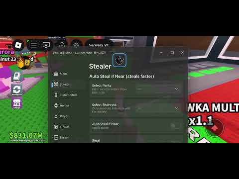 [BEST] KEYLESS Steal A Brainrot script showcase (PC/Mobile) By LXZR (script in comments)