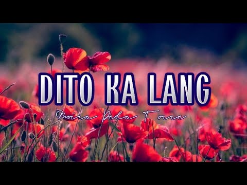 DITO KA LANG | Moira Dela Torre |MusiKaraoke