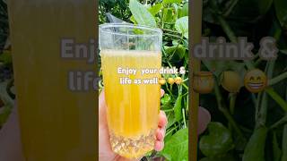 Morning drink for weight reduce #lemondrink #weightlossjourney2025#summerdrink#feelgoodvibes