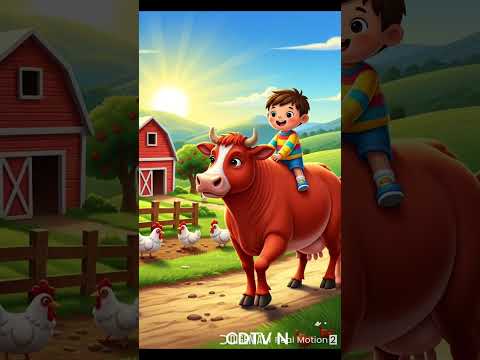 cow cartoon|baby carton|#cow #youtubeshorts #foryou