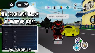 NEW Brookhaven Unlock All Gamepass Script | Hexagon Client Hub Delta,Hydrogen,Delta,Arceus X Mobile