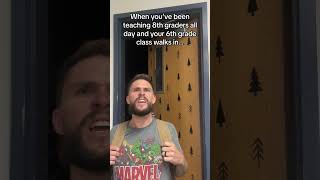 Teaching: 8th grade vs. 6th
