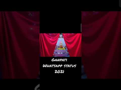 Ganpati Whatsapp Status 2021 | Mere ghar ke bappa🙏🏻| Morya he Morya |