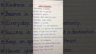 Good Thoughts #goodthoughts #youtubeshorts #youtube #shortsvideo