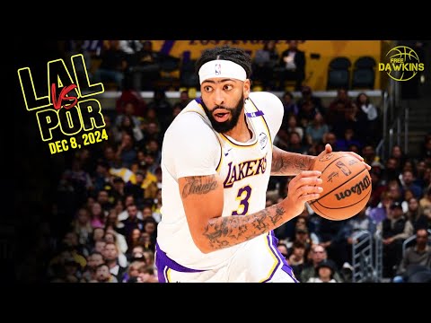 Los Angeles Lakers Full Team Highlights vs Portland Trail Blazers | Dec 8, 2024 | FreeDawkins