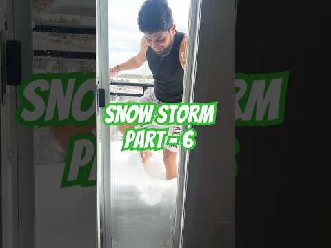 Snow | 70 cm | 😳 | storm | Part 6 #canada #snow #snowfall #vibes #trending #duet #canadiancity