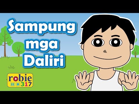 Sampung mga Daliri (2020) | Tagalog Parts of the Body Song | robie317