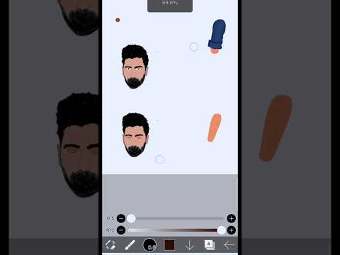 touba touba|Vicky Kaushal|new song #vairalshorts #toubatouba #painting