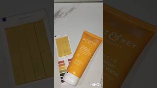 PH Test #Dot and Key Vitamin C+E super Bright Gel Face Wash#Dot and Key#skincare#phtesting