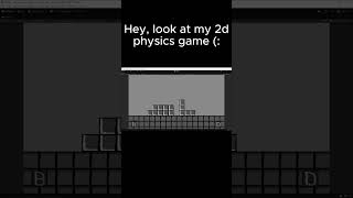 Im making a cool physics game #unity #unityengine