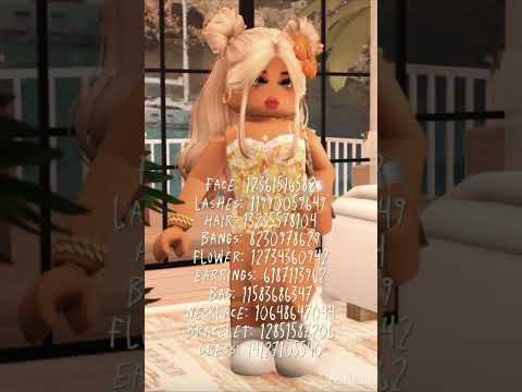 Aesthetic Beach Roblox Outfit Code! #roblox #robloxcodes #hairstyle #hair #aesthetic  #free #cute