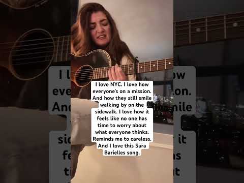 Manhattan #sarabareilles #tenilletownes #coversong #nyc