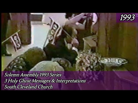 The Call For a Solemn Assembly 1993