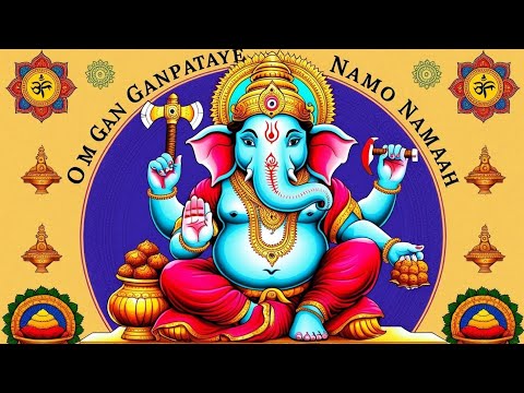 Om Gan Ganpatey Namo Namah - Ganesha Mantra | Ganpati Songs | Ganesh Mantra | Bhakti Song