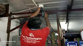 CCTV Installation done Successfully by Raj Technologies