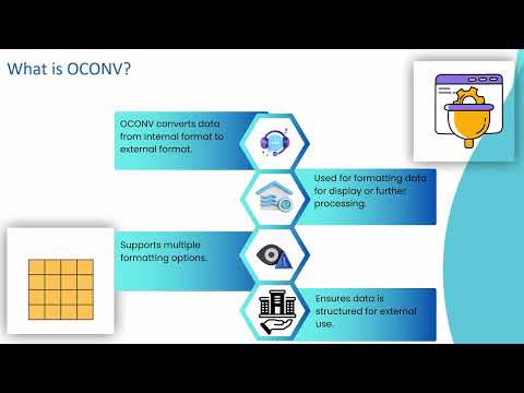 How to use ICONV & OCONV functions in DataStage | DataStage Training: ICONV & OCONV