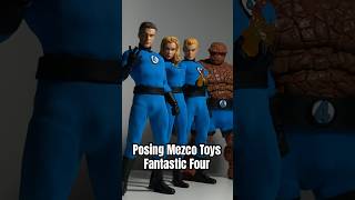 Fantastic posing #actionfigures #fantasticfour #mezcotoys #memes #funny #collection #marvel