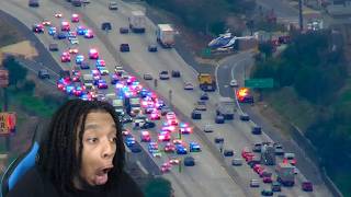 Reacting To 100 Officers Hunt Down Armed Cop Killer!