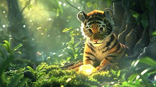 Sleep Meditation for Kids | THE TIGER CUB & THE MAGICAL CRYSTAL | Bedtime Story for Children
