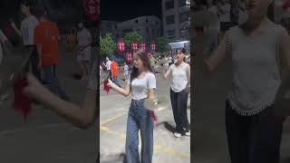 beauty潮汕美女，潮汕敲锣美女！！身材真好！#teochew #潮汕 #美女#潮汕女孩#潮汕营标旗