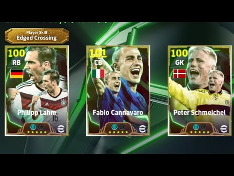 Fabio Cannavaro, Peter Schmeichel, Phillip Lahm  kartasini Ushladim #efootball #fabiocannavaro