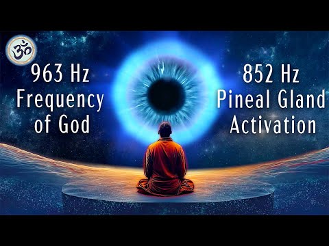 963 Hz Frequency of God, 852 Hz Pineal Gland Activation, Open Your Third Eye, Frequency Music