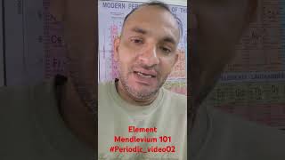Element Mendlevium #periodictable #mendeleev #iitjeepreparation #chemistry