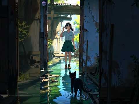 A Door to the Sky – Anime Short Inspired by Suzume (すずめの戸締まり) | CSA Aesthetic Vibes #shorts #suzume