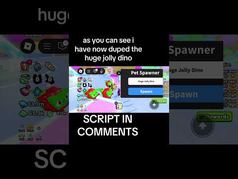 INSANE NEW PET SIMULATOR 99 SCRIPT!! SCRIPT IN THE COMMENT SECTION!! #Roblox #petsim #robloxscript